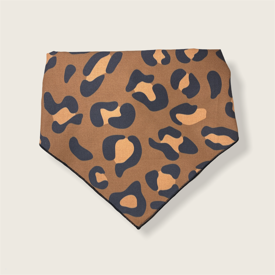 Rosé Leopard Bandana