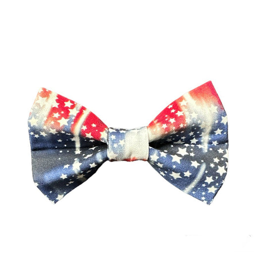 Red, White & Groovy Bow Tie