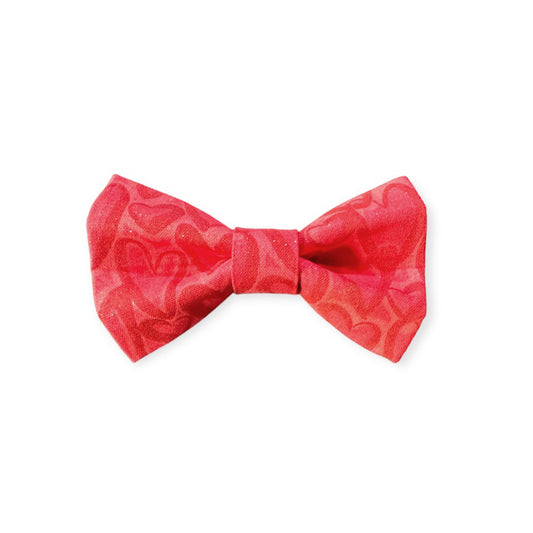 Canine Candy Hearts Bow Tie