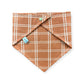 Cinnamon Plaid Bandana