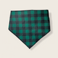 Evergreen Plaid Bandana