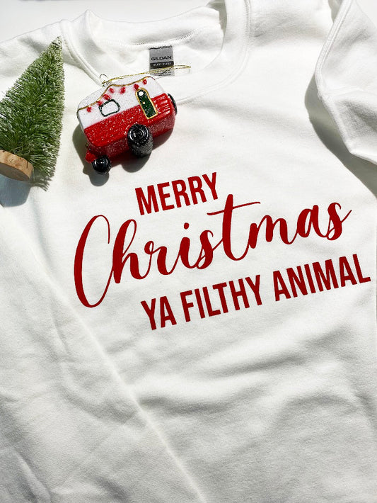 Ya Filthy Animal Crew Sweater